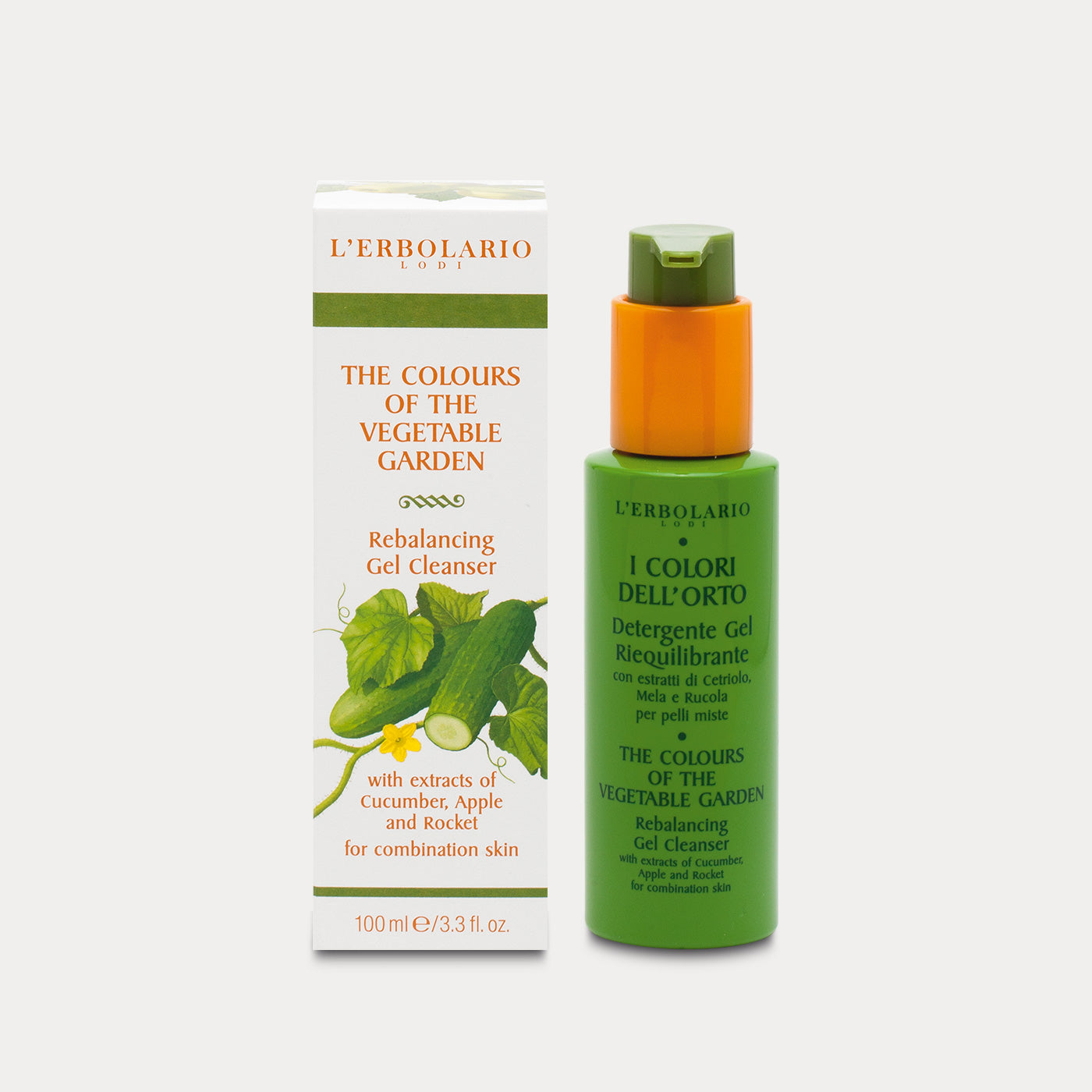 Rebalancing Gel Cleanser The Colours of the Vegetable Garden