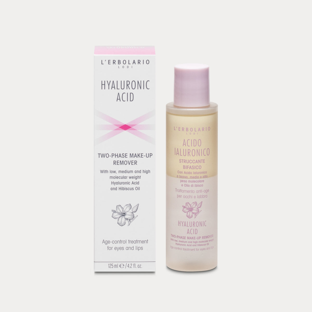 Two-phase Make up remover Hyaluronic Acid