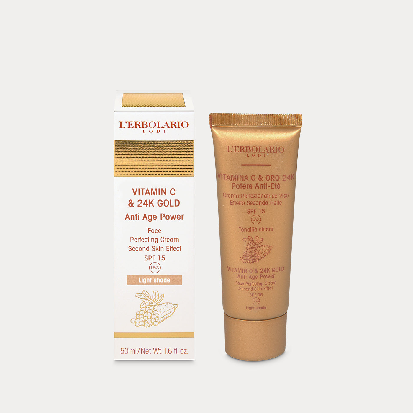 Face Perfecting Cream light shade Vitamin C & 24K Gold