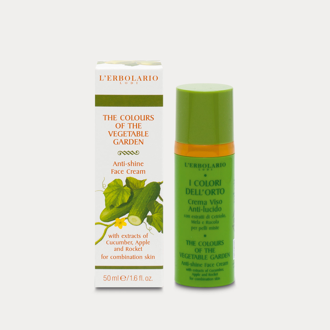 Anti-shine Face Cream The Colours of the Vegetable Garden