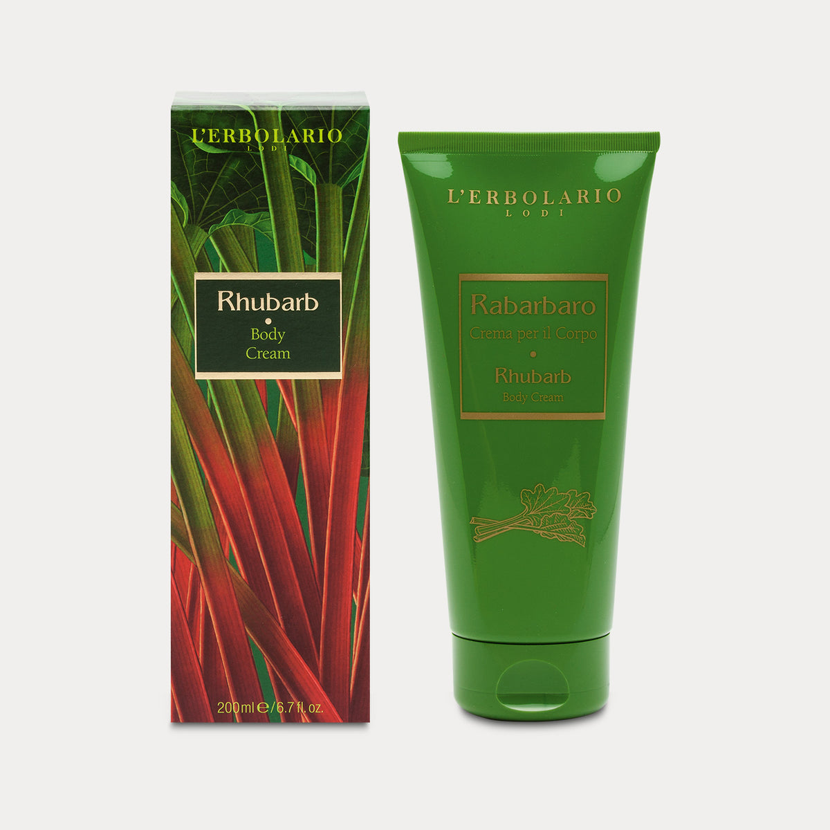 Body Cream Rhubarb