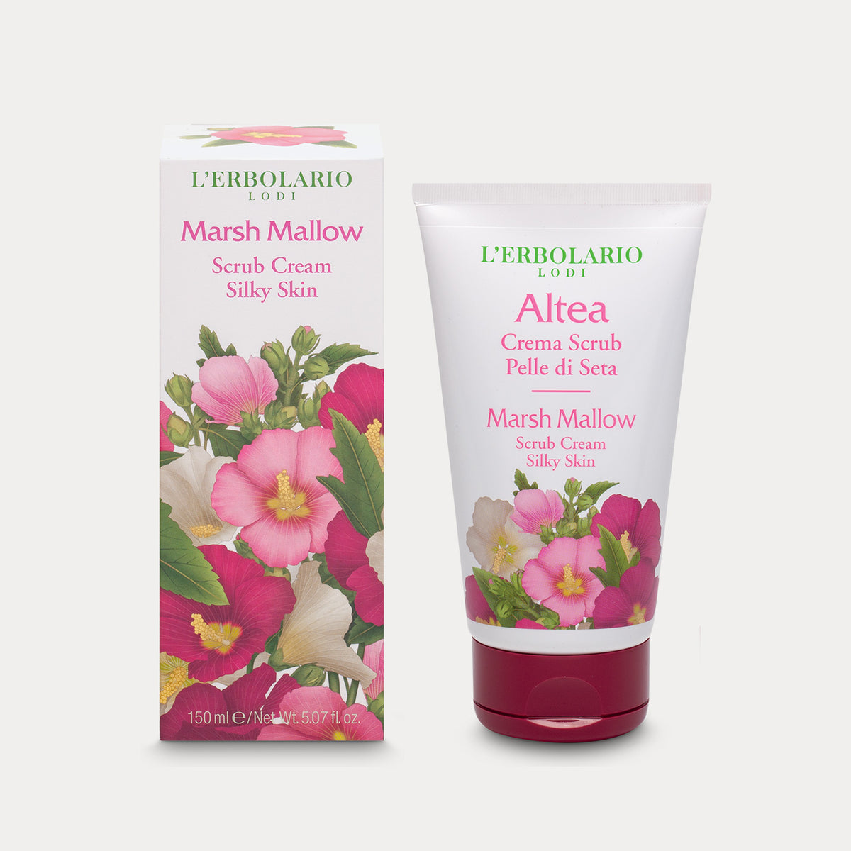 Scrub Cream Silky Skin Marsh Mallow