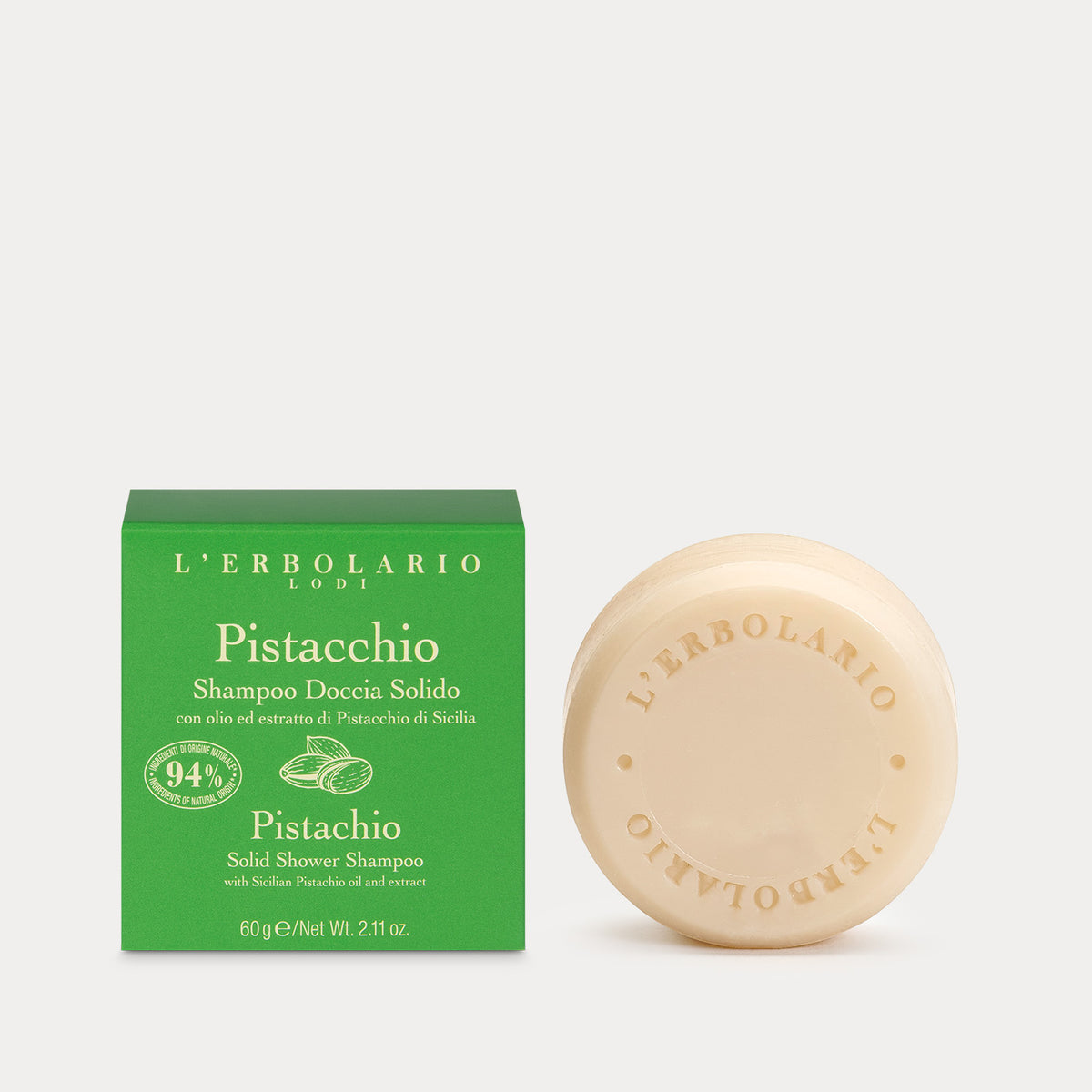 Solid Shower Shampoo Pistachio