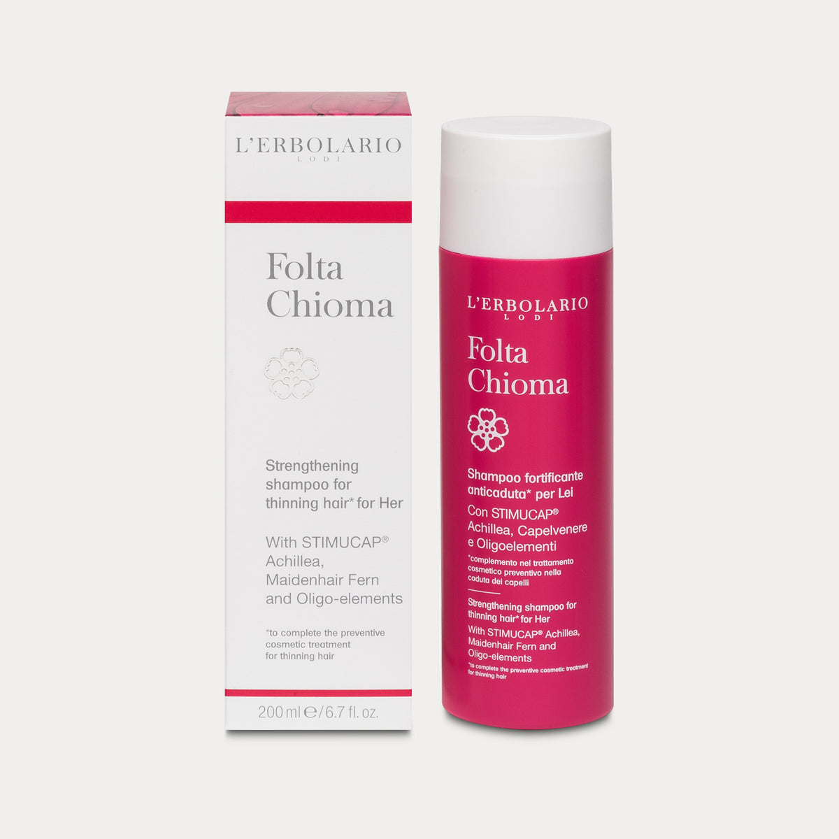 Strengthening shampoo for thinning hair* for Her Folta Chioma