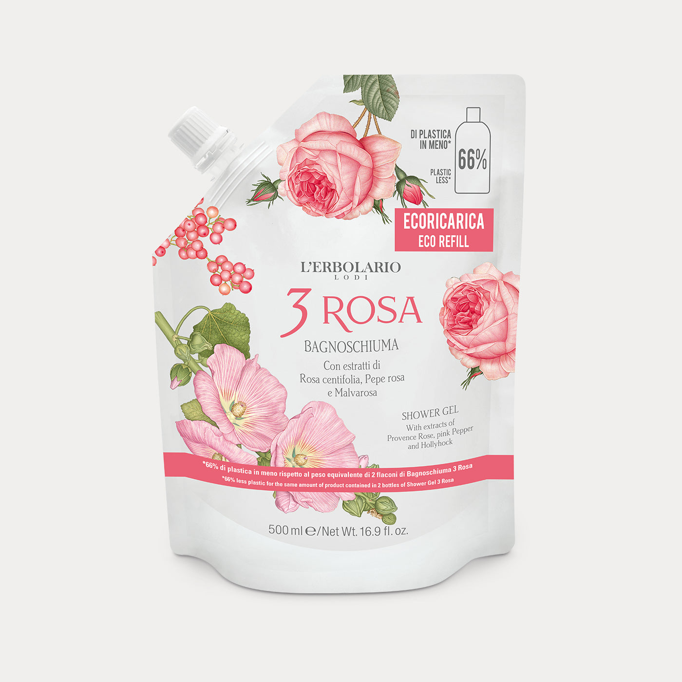 Eco Refill Shower Gel 3 Rosa