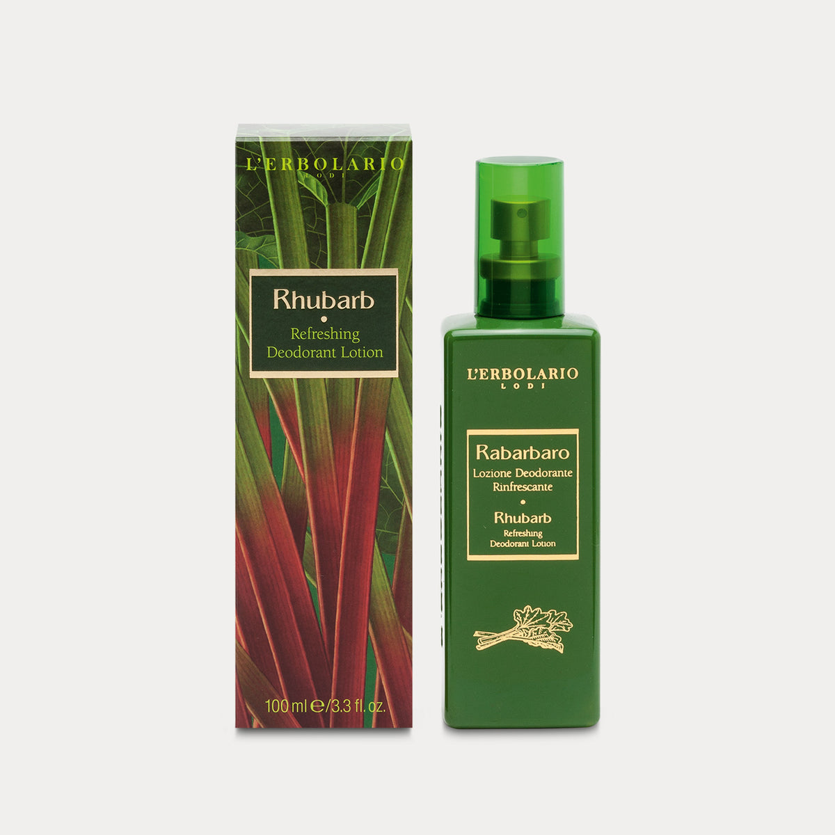Refreshing Deodorant Lotion Rhubarb