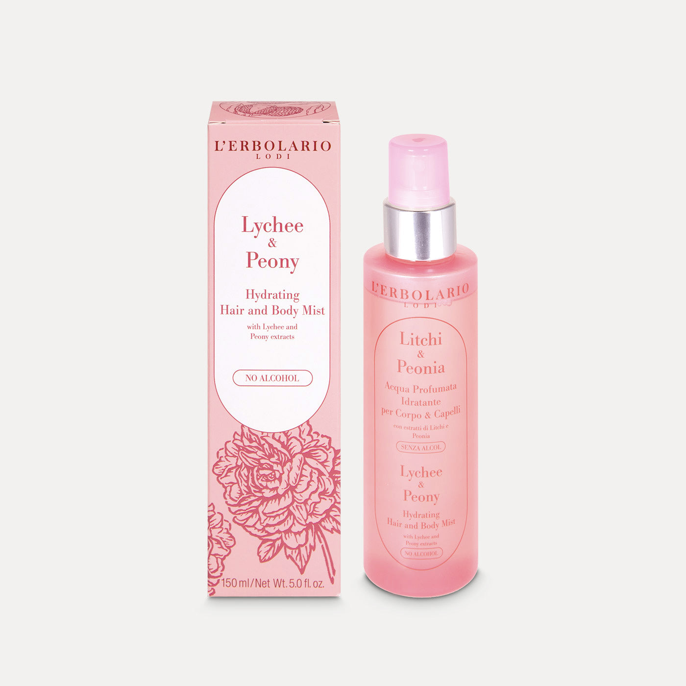 Hydrating Hair and Body Mist Lychee & Peony