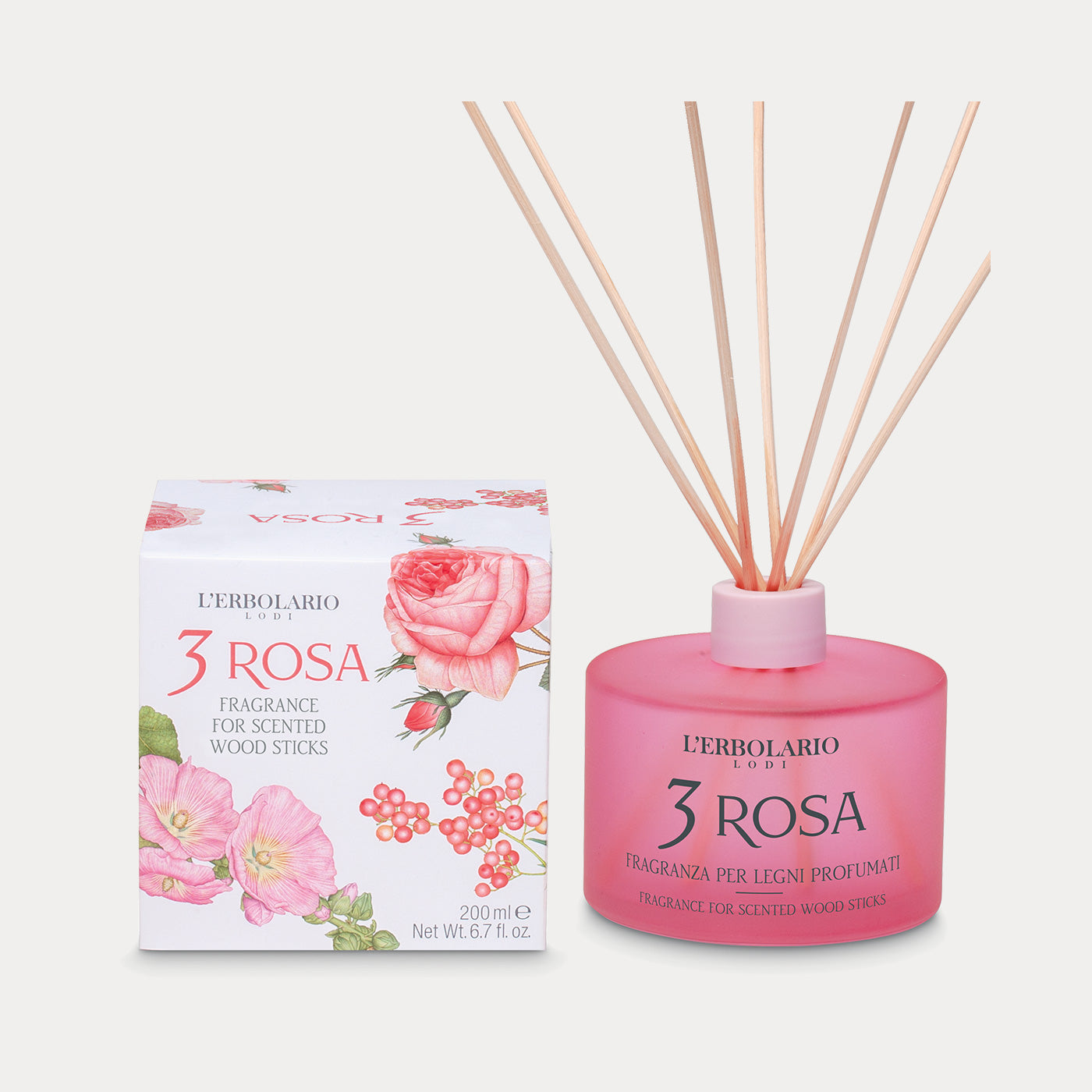 Fragrance for Scented Wood Sticks 3 Rosa