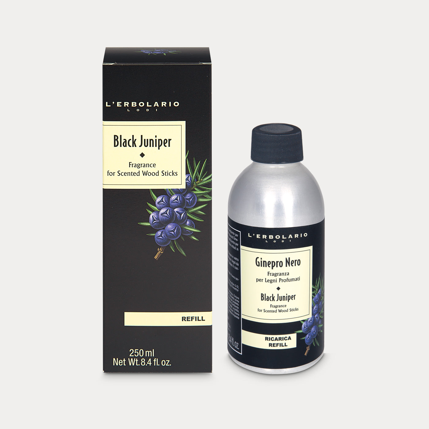 Refill Fragrance for Scented Wood Sticks Black Juniper