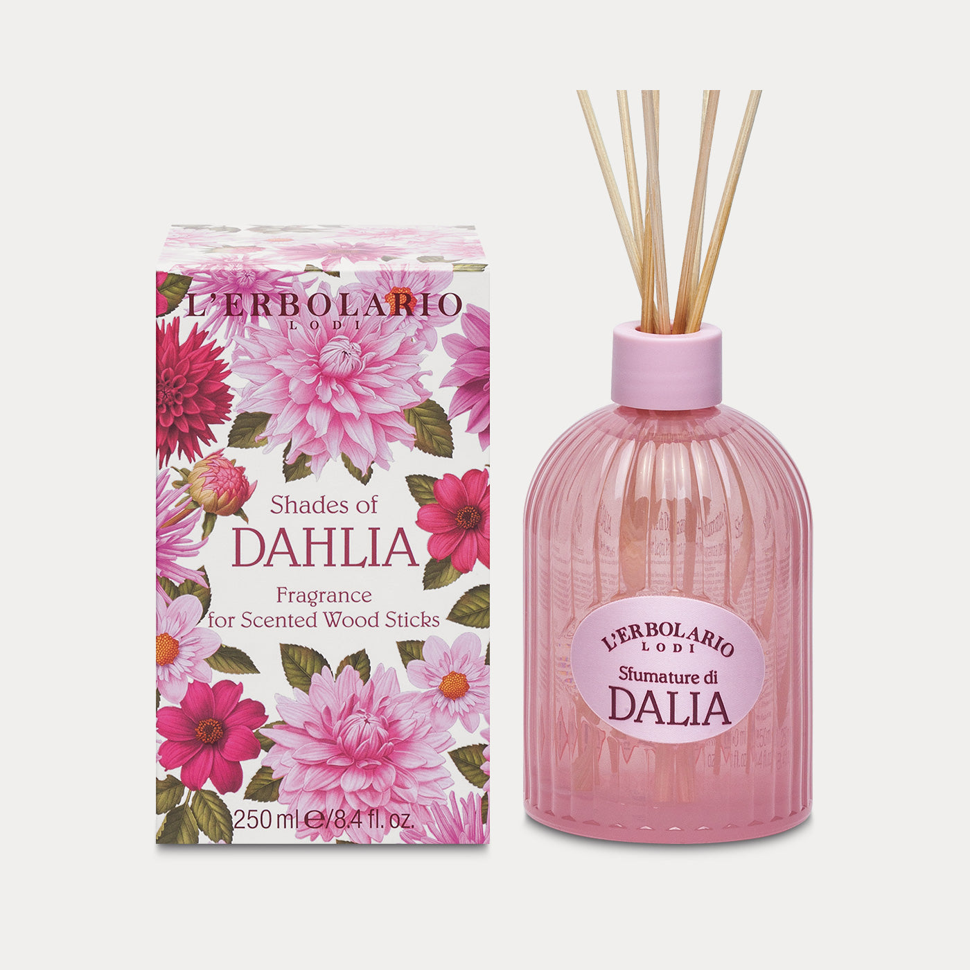 Fragrance for Scented Wood Sticks Shades of Dahlia