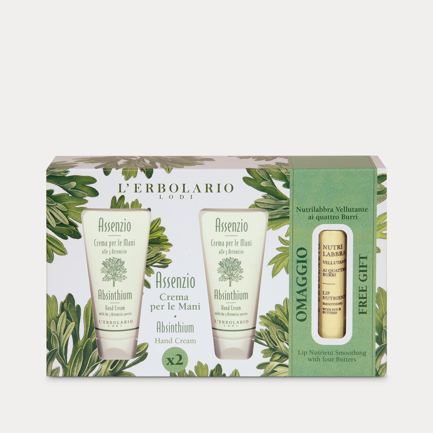 Hand Cream Absinthium and Lip Nutrient free gift