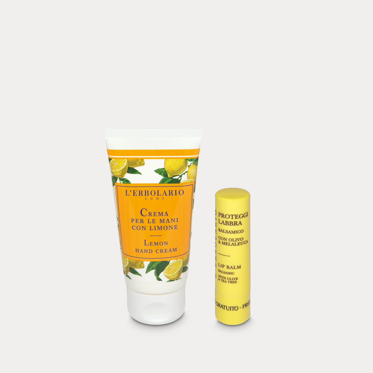 Lemon Hand Cream and a free Lip Balm