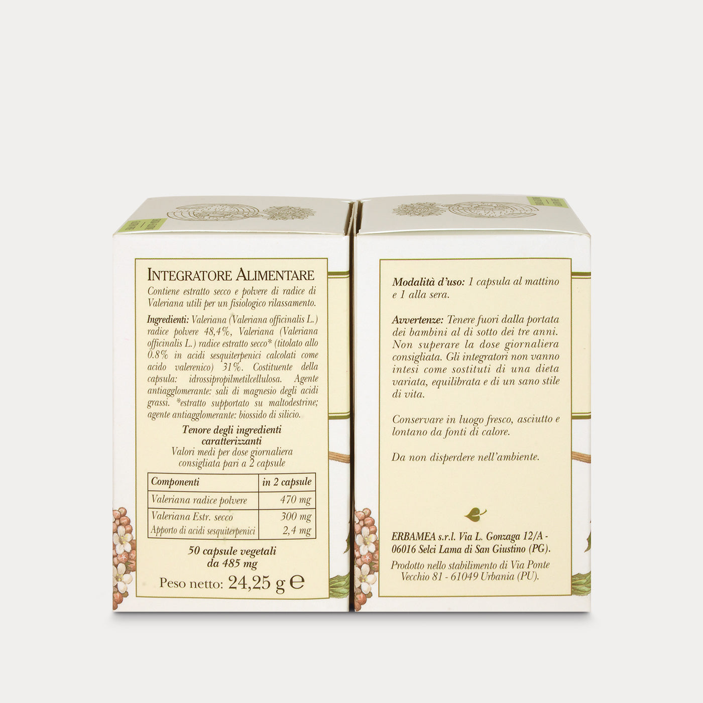 Food Supplement Valerian