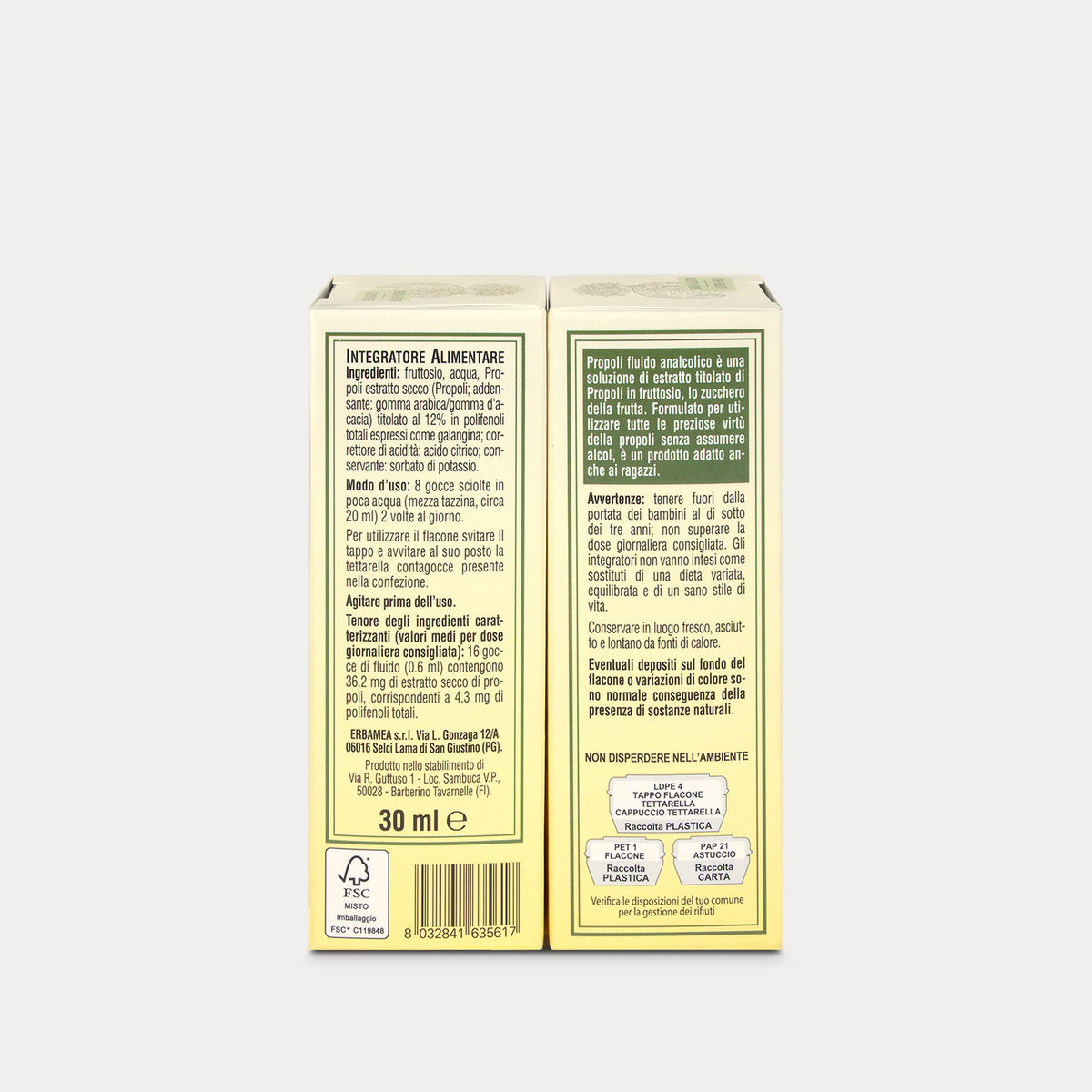 Non-alcoholic fluid Titrated Propolis