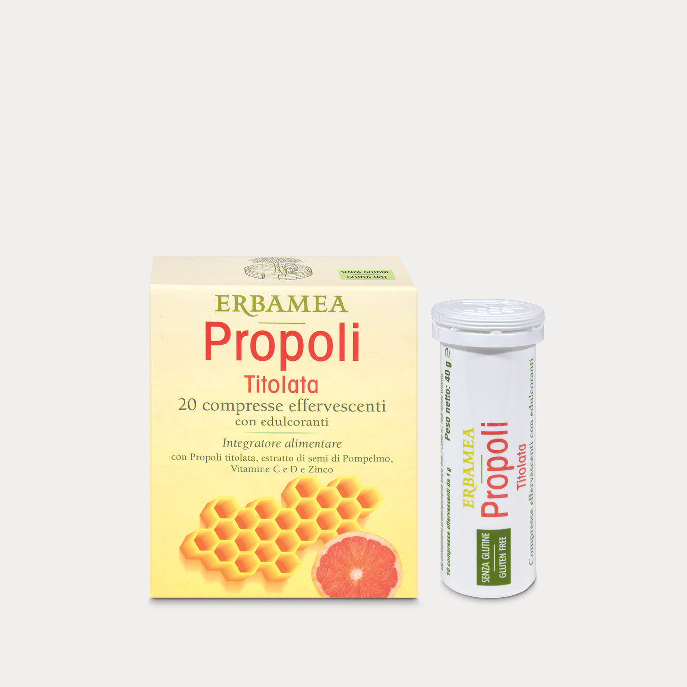Effervescent tablets Titrated Propolis