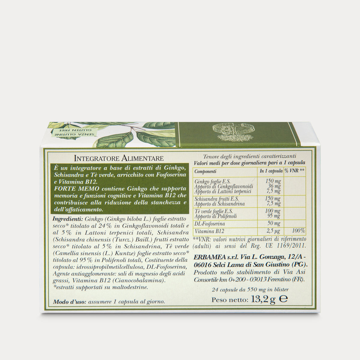 Food supplement Forte Memo