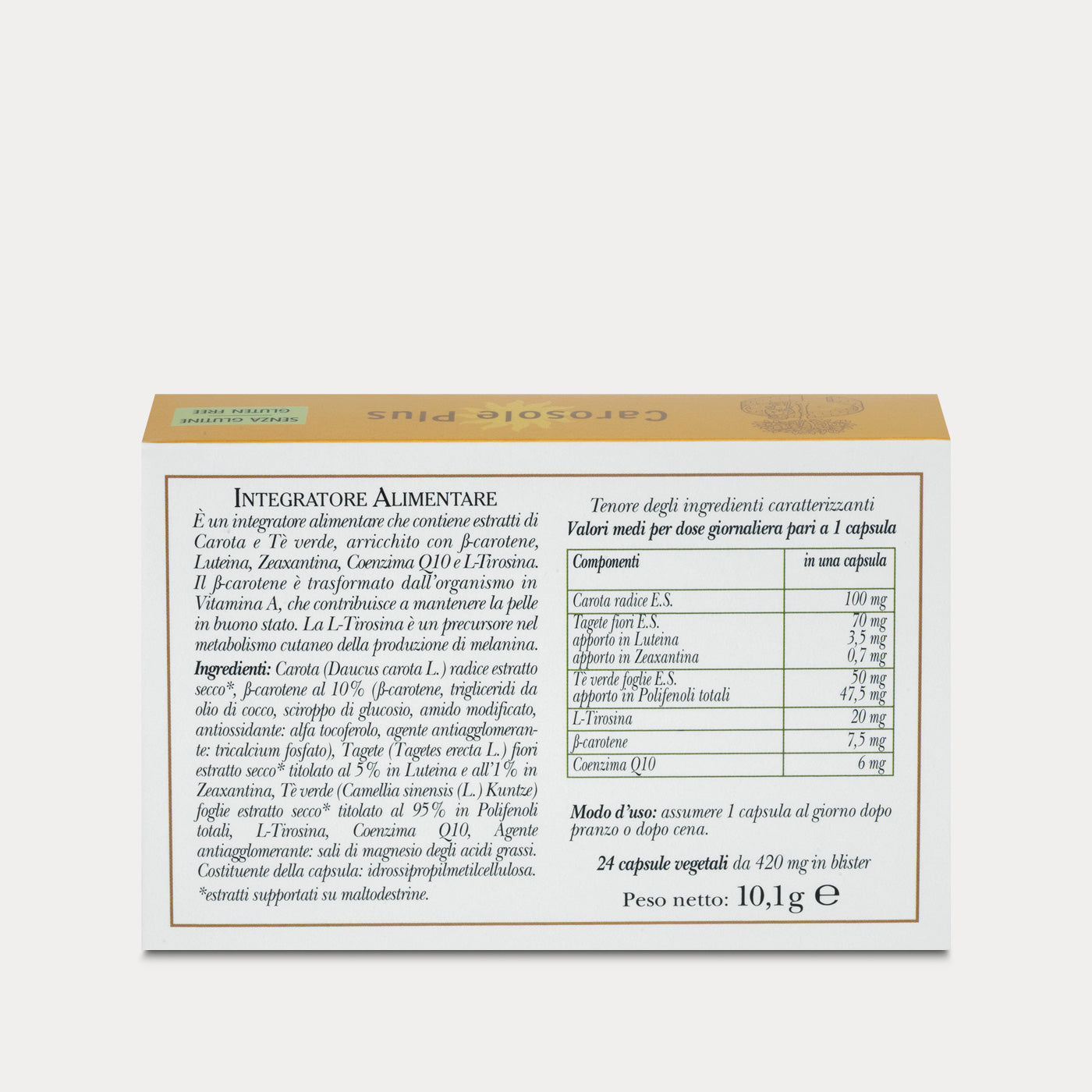 Food Supplement Carosole Plus