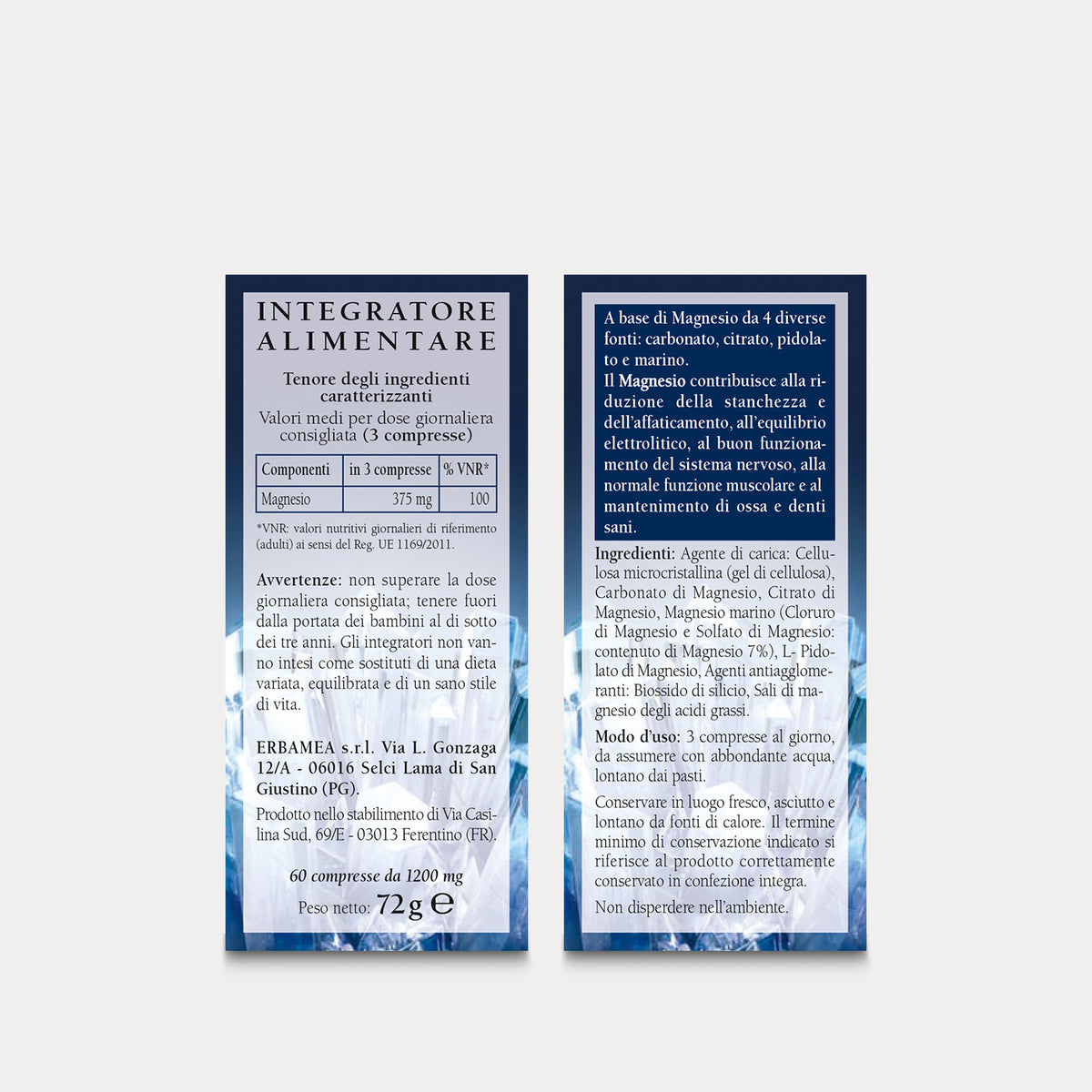 Food Supplement Magnesium Complex
