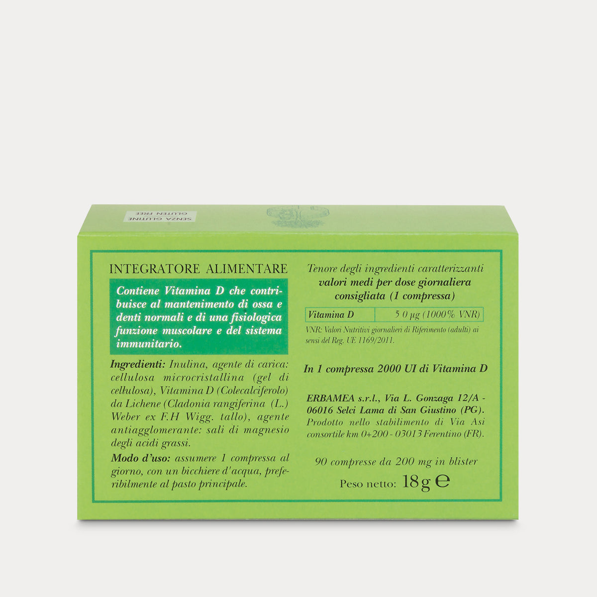 Food Supplement Vitamin D3 from Lichen