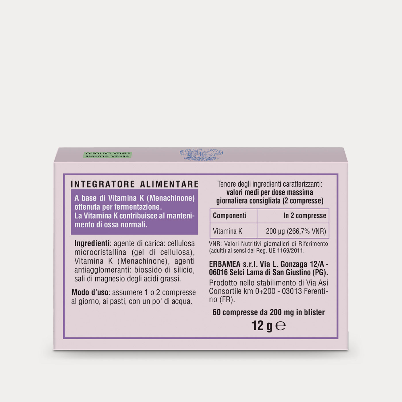 Food Supplement Vitamina K2