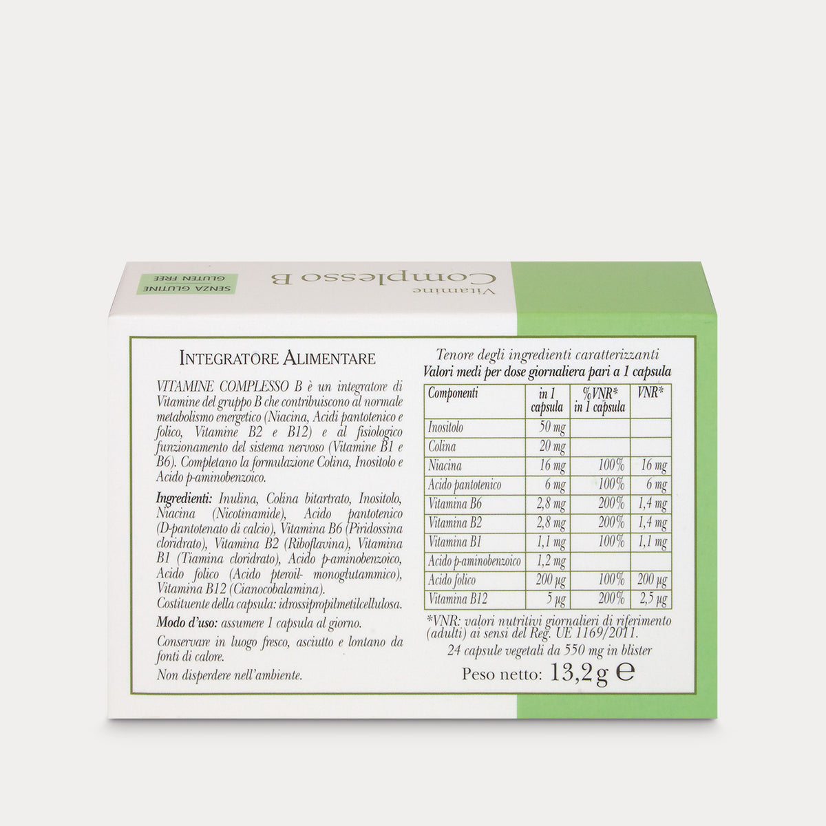 Food Supplement Vitamins Complex B