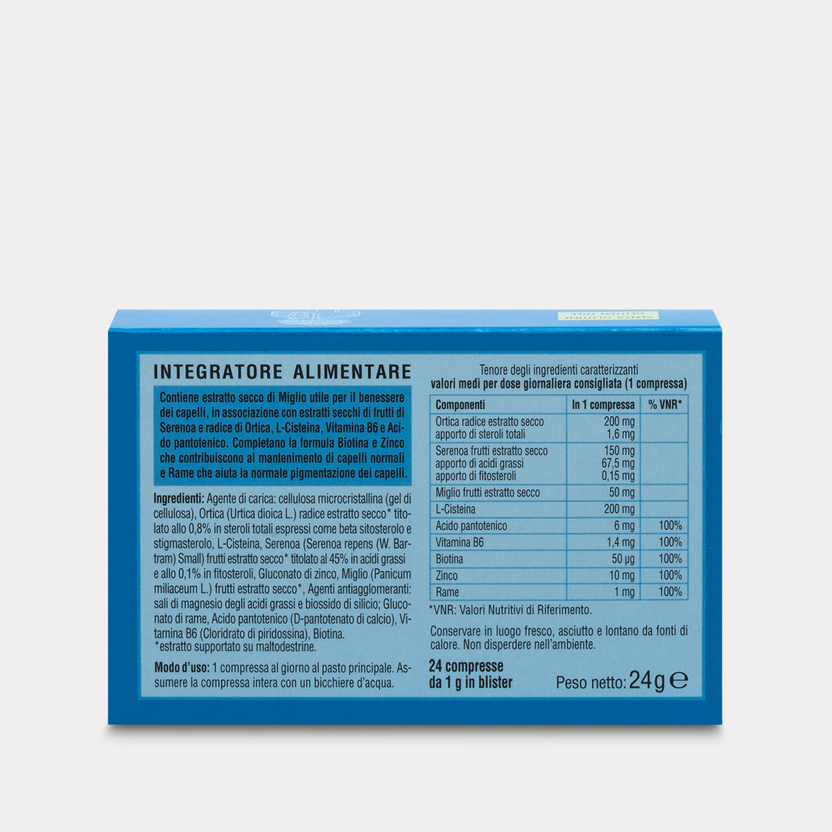 Food Supplement Capelli Uomo