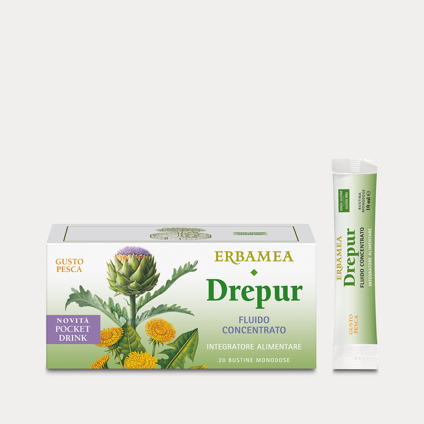 Concentrated Fluid Drepur in Single-dose Sachets