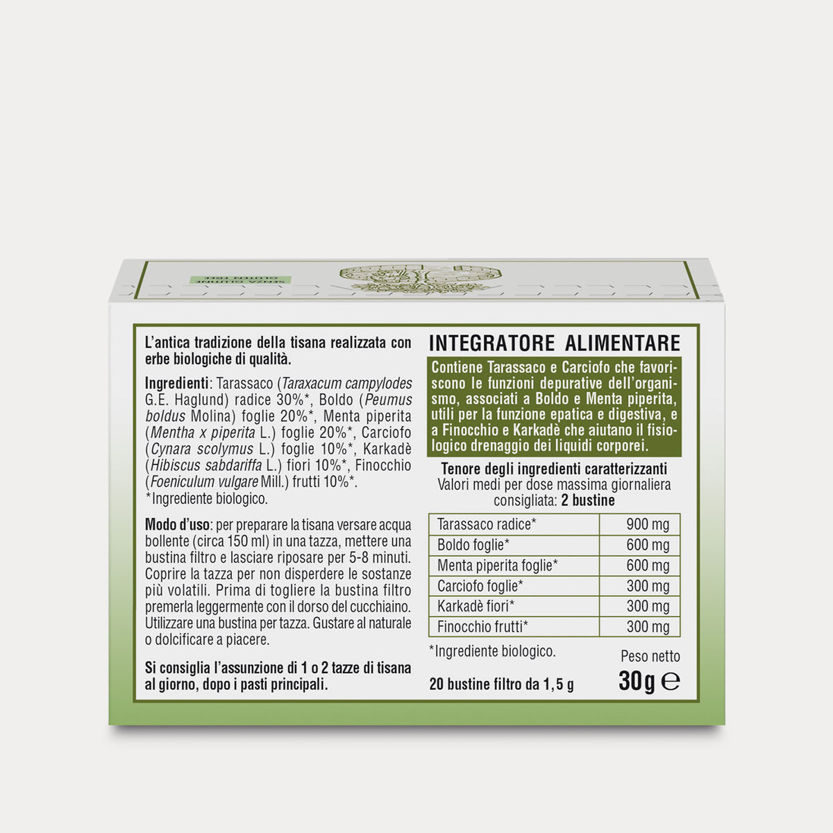 Organic Herbal Tea Drepur