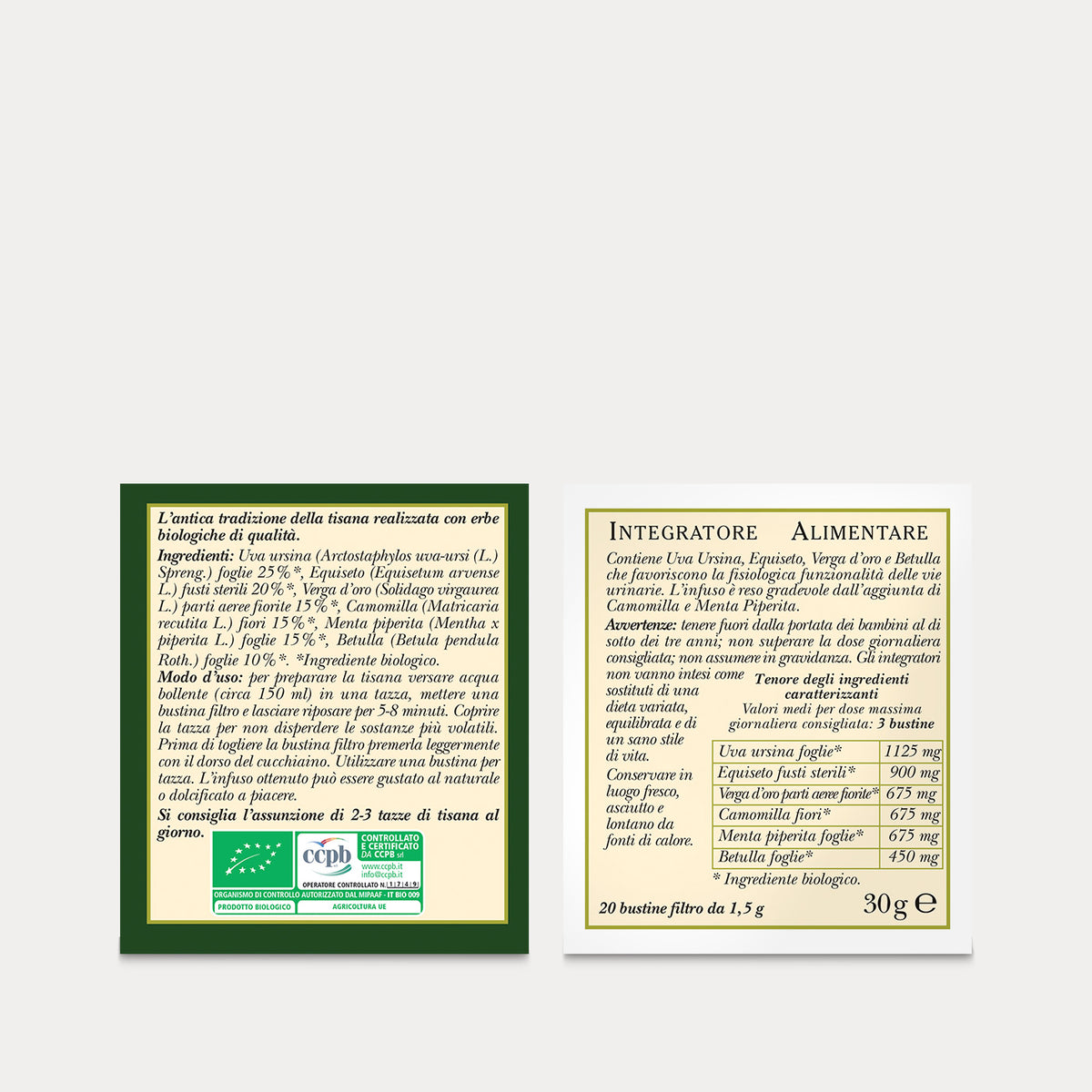 Organic Herbal Tea Cistattiva