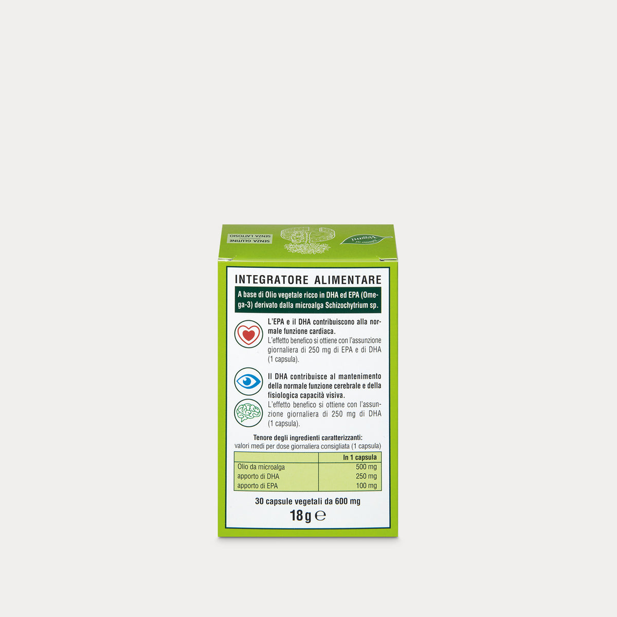 Food Supplement Omega 3 Vegetale