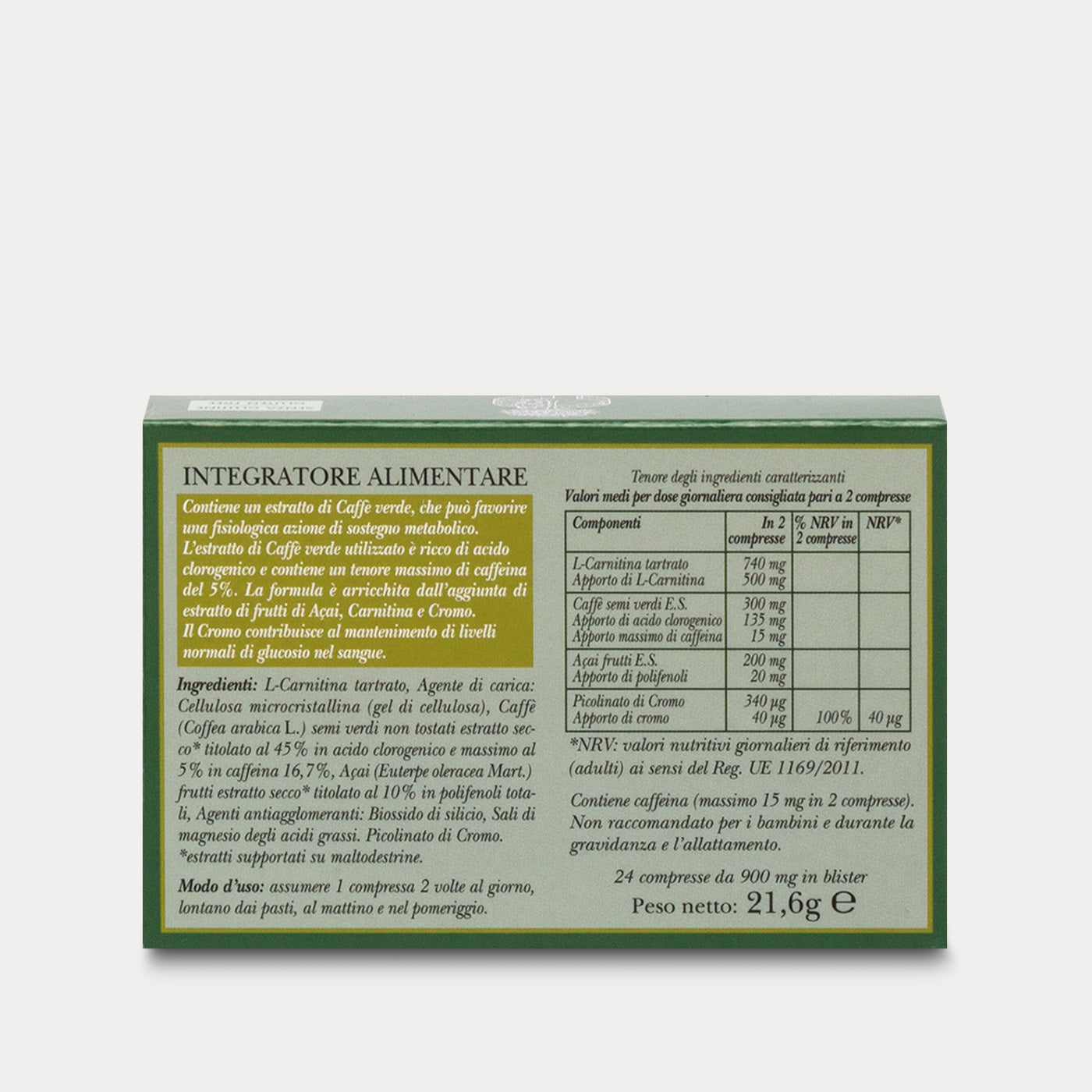 Food Supplement Green Coffee Plus