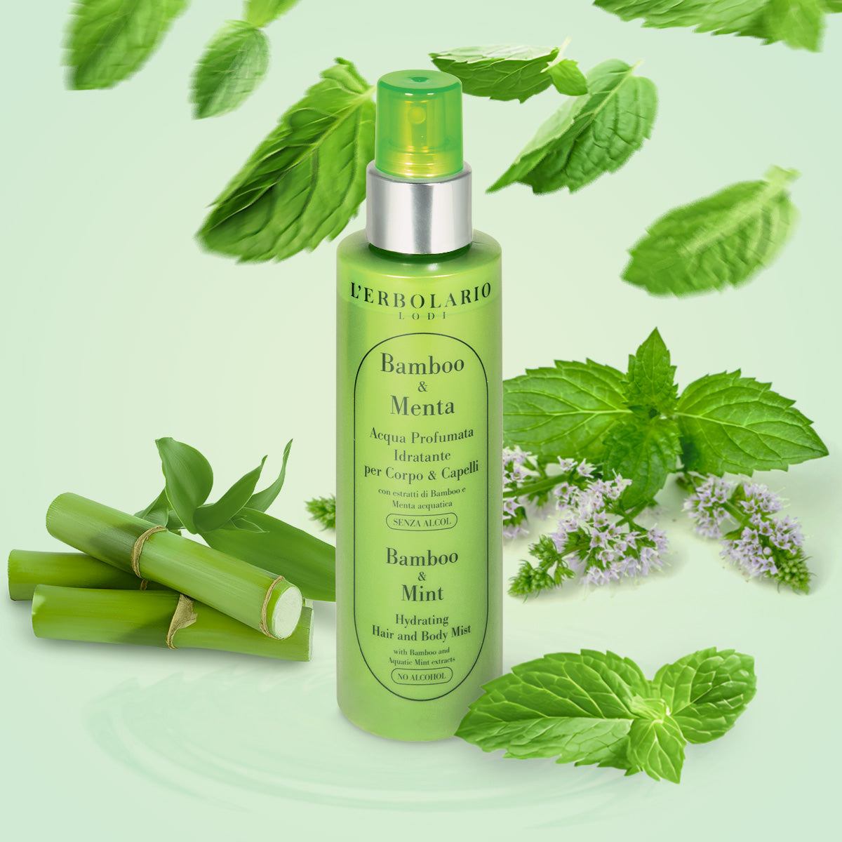 Hydrating Hair and Body Mist Bamboo & Mint