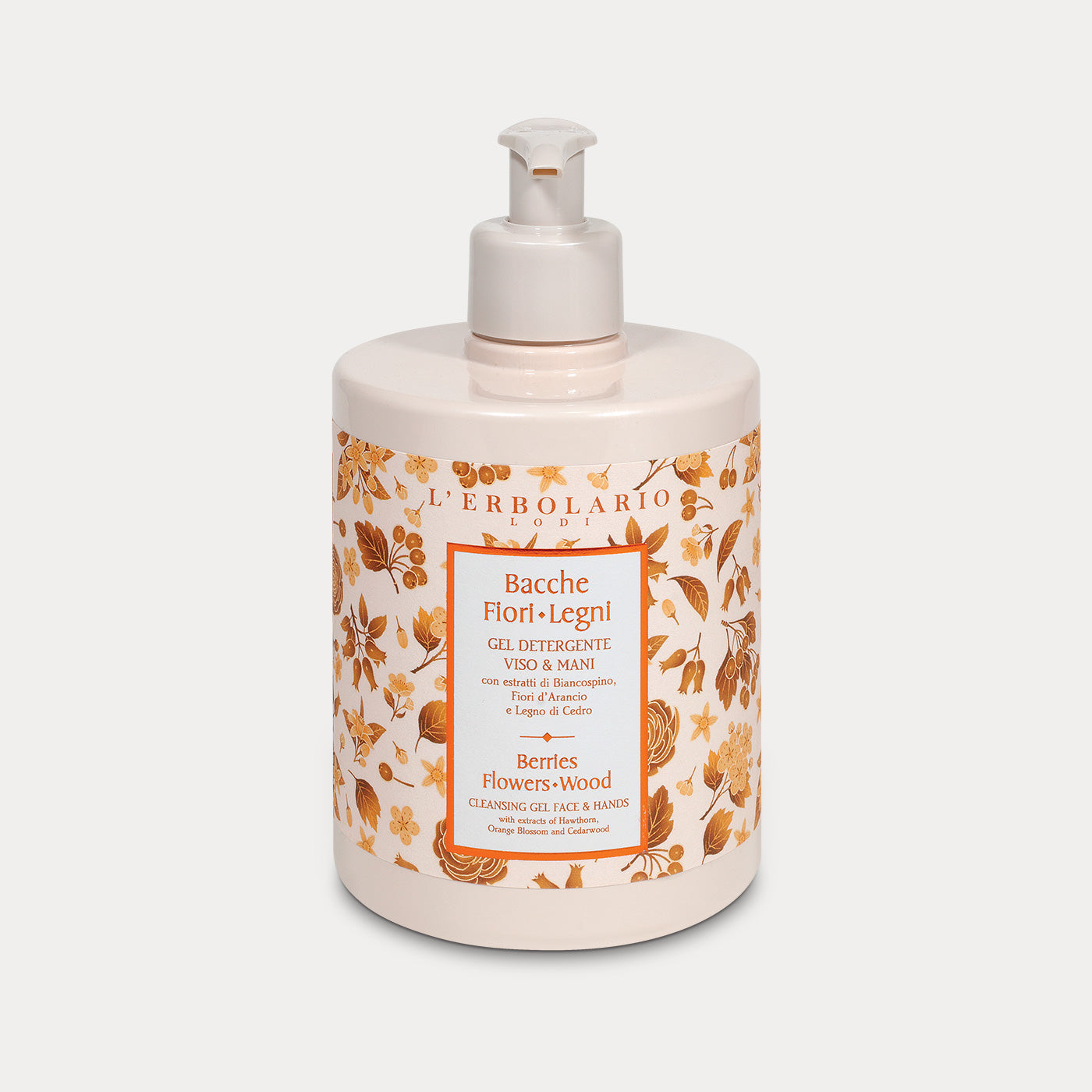 Cleasing Gel Face & Hands Berries Flowers Wood