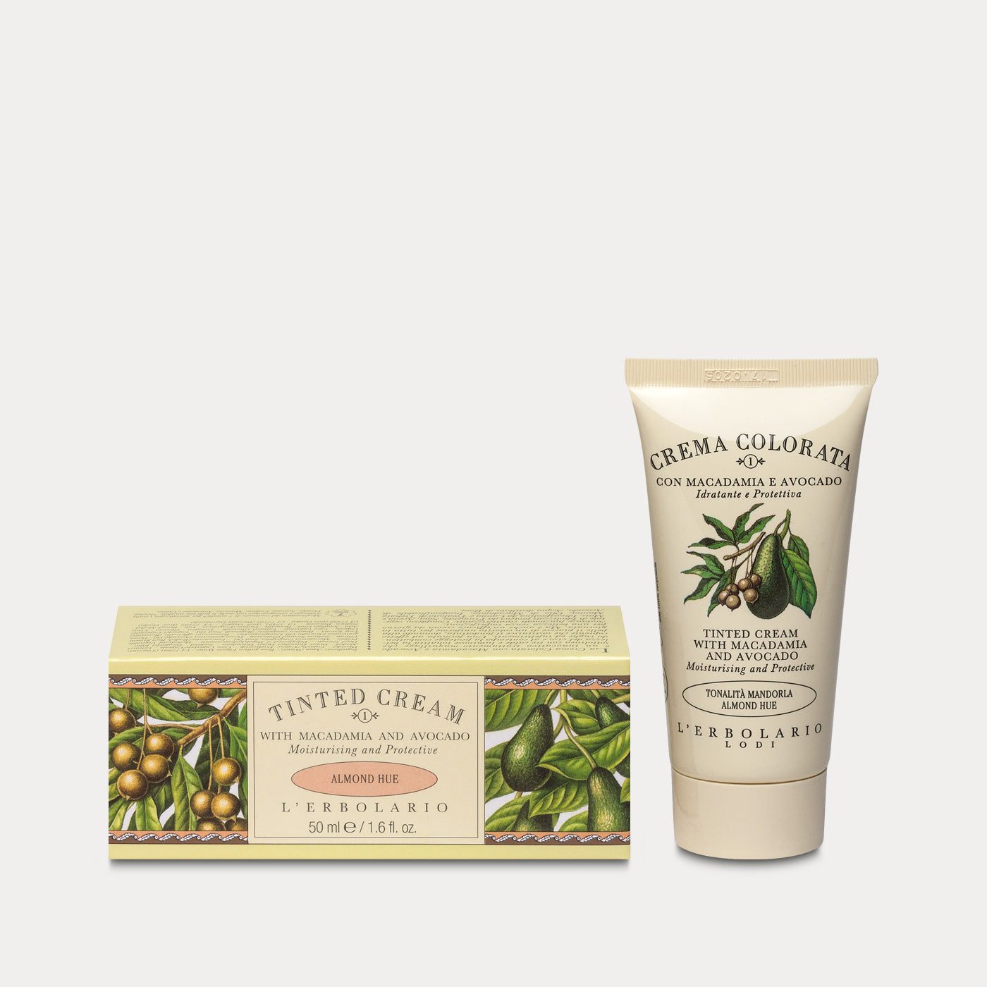 Tinted Cream for the Face -Almond Hue