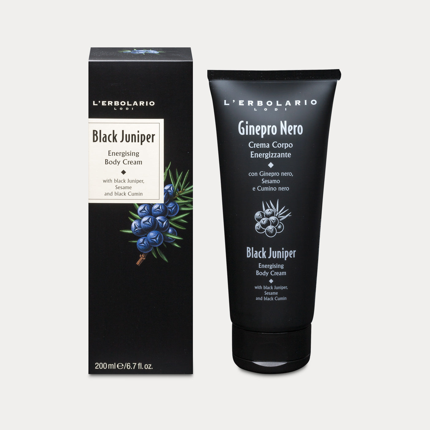 Energising Body Cream Black Juniper