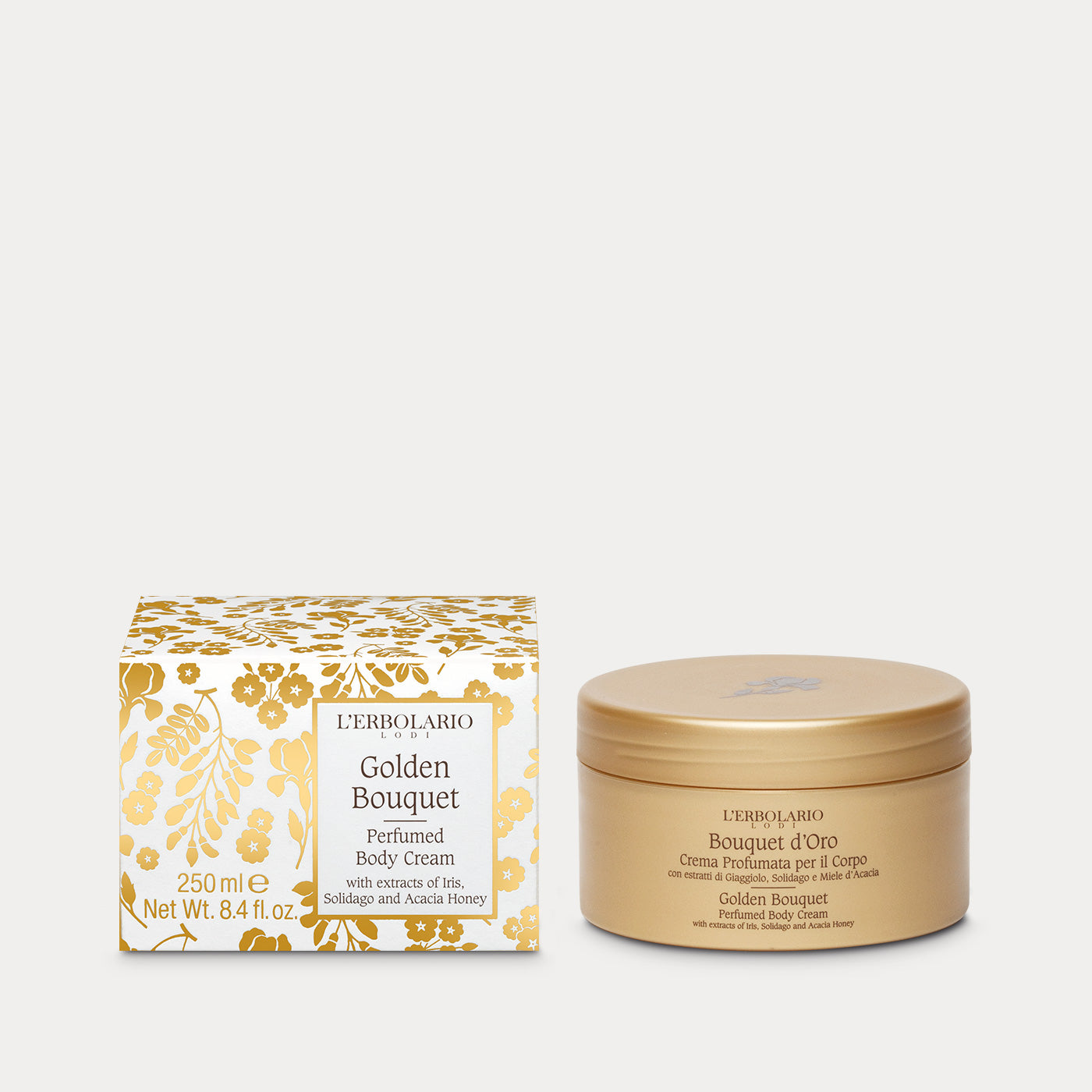 Perfumed Body Cream Golden Bouquet