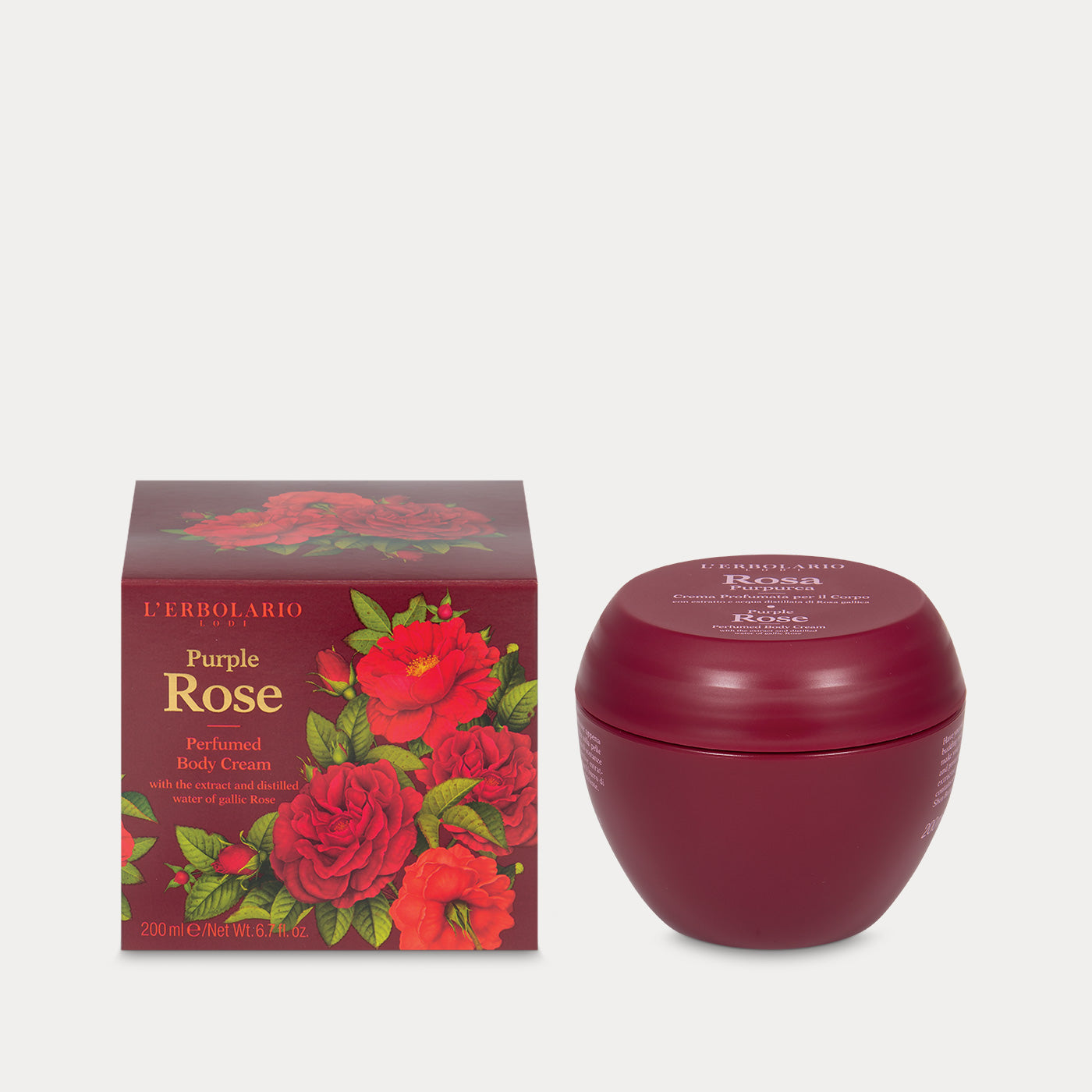 Perfumed Body Cream Purple Rose