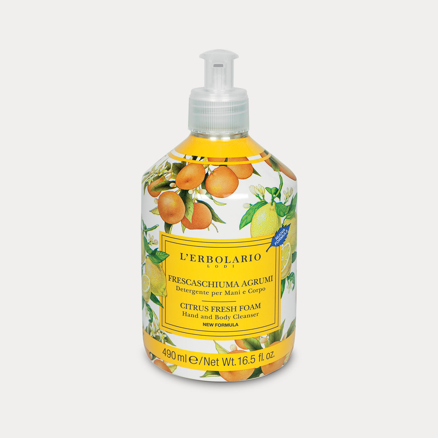 Hand and Body Cleanser Citrus Fresh Foam