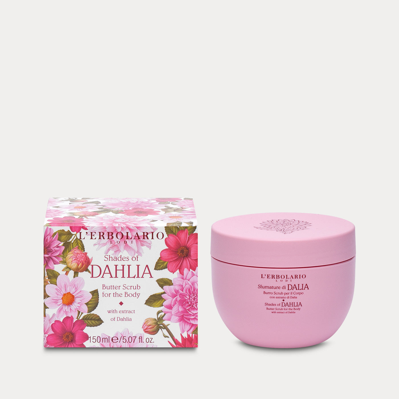 Butter Scrub for the Body Shades of Dahlia