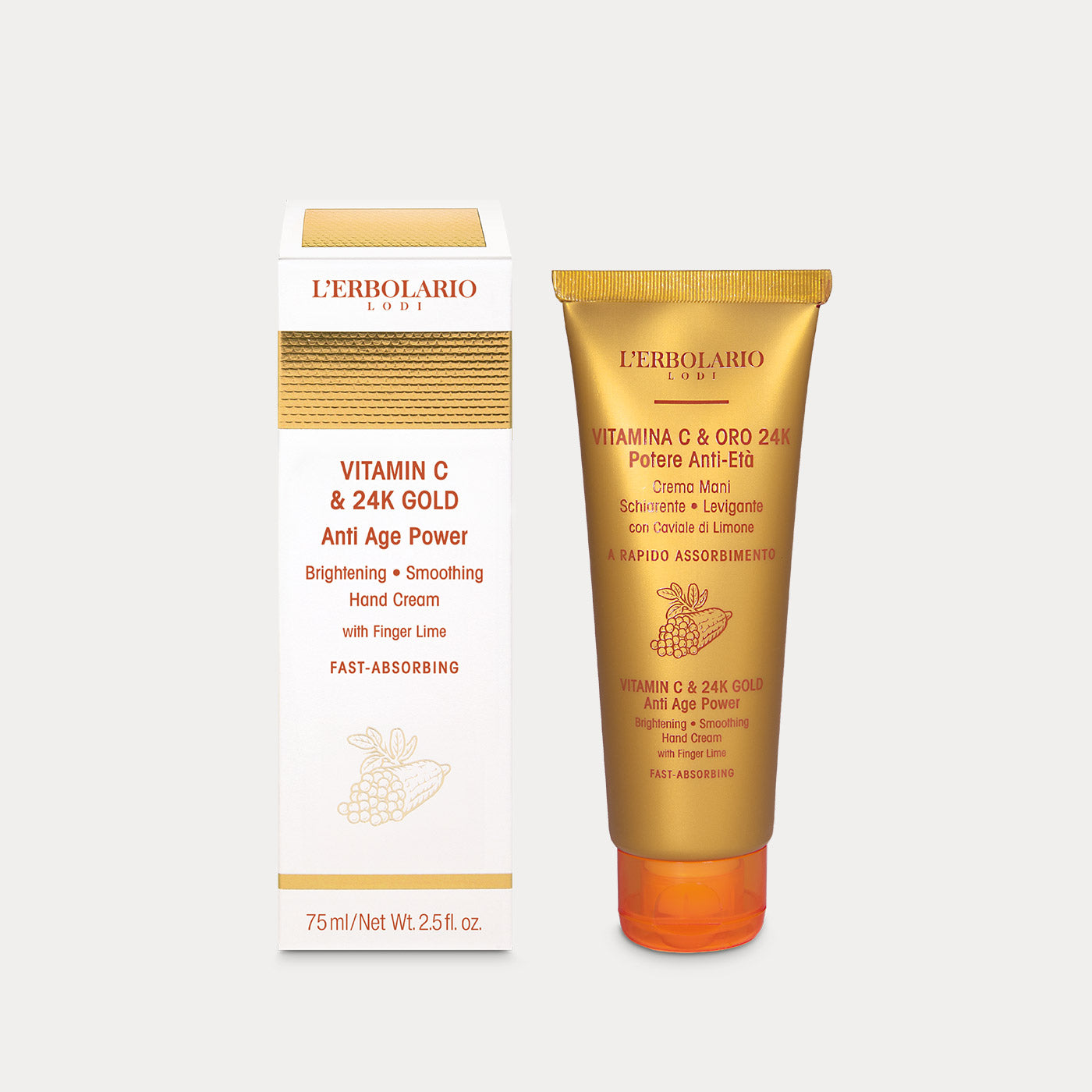 Hand Cream Vitamin C & 24K Gold