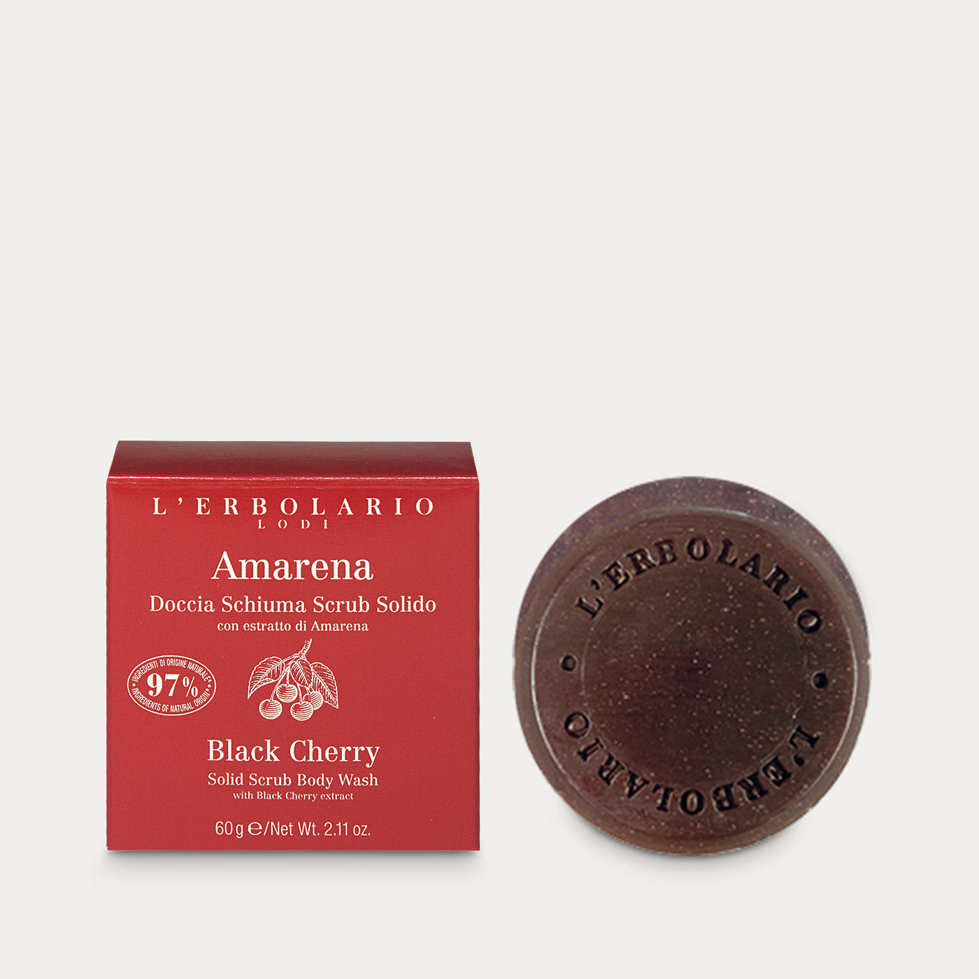 Black Cherry Solid Scrub Body Wash