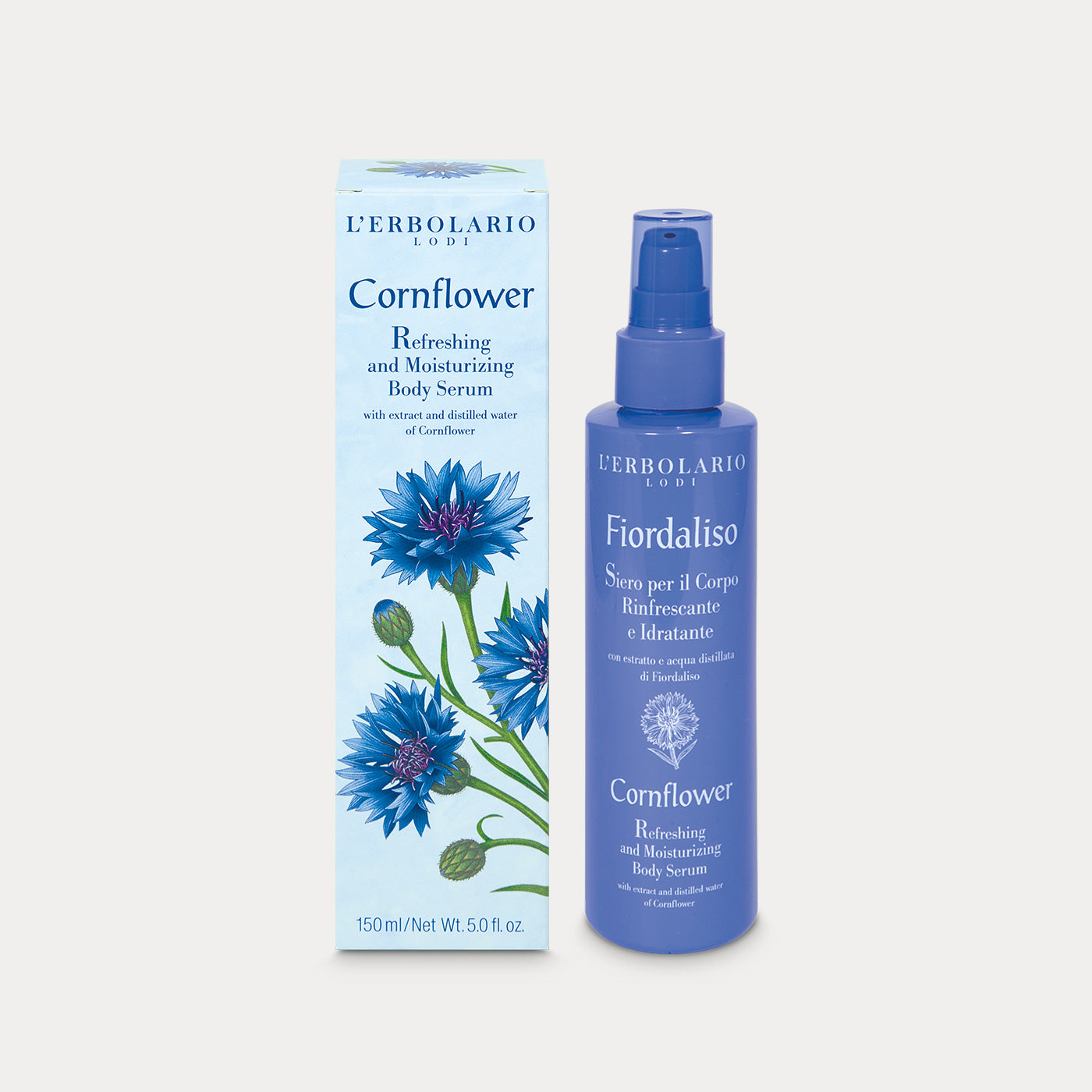 Perfumed Body Serum Cornflower
