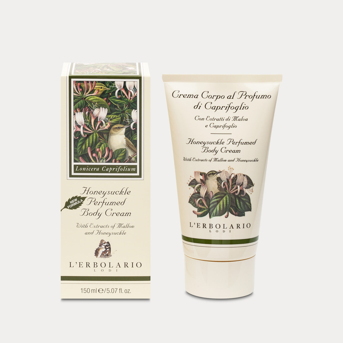 Perfumed Body Cream Honeysuckle
