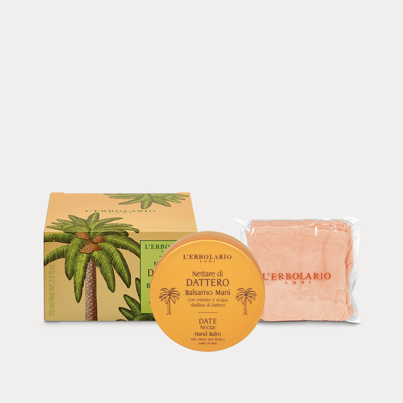Hand Balm with Gloves Date Nectar