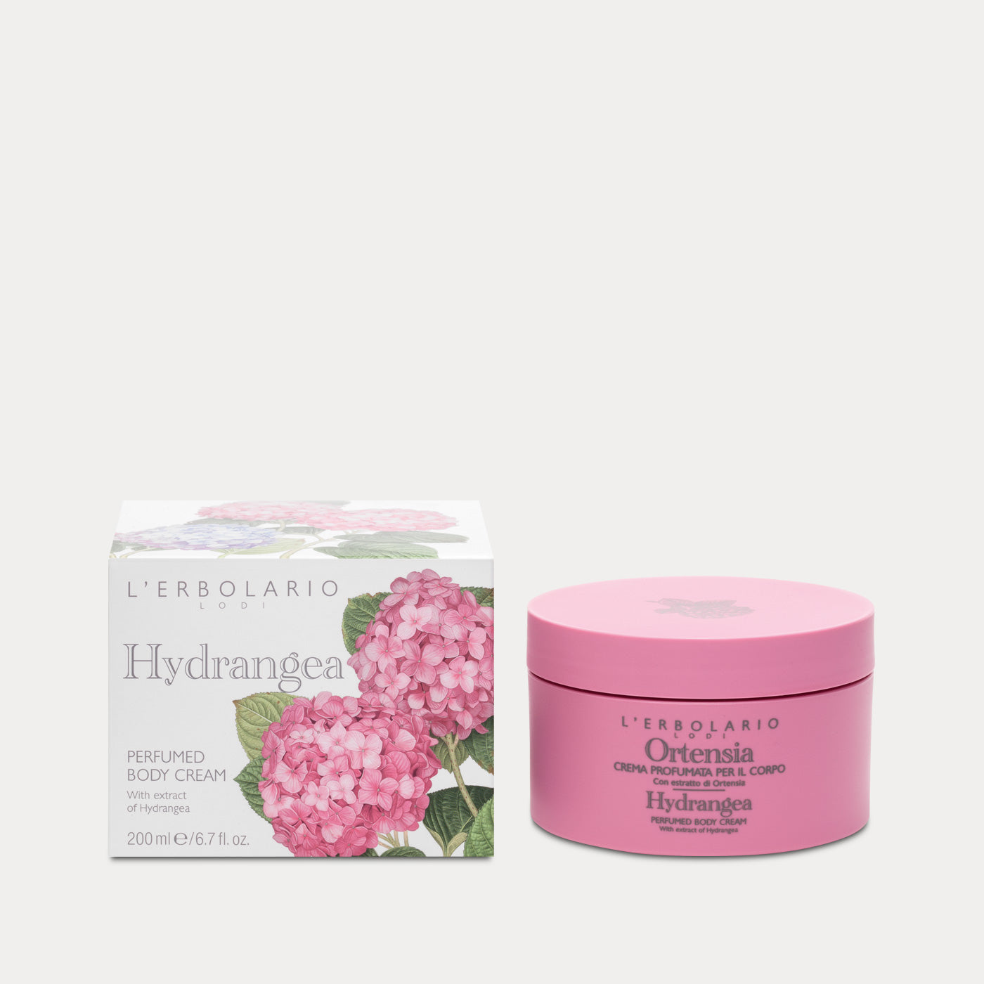 Perfumed Body Cream Hydrangea