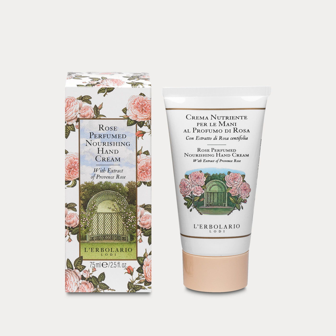 Perfumed Nourishing Hand Cream Rose