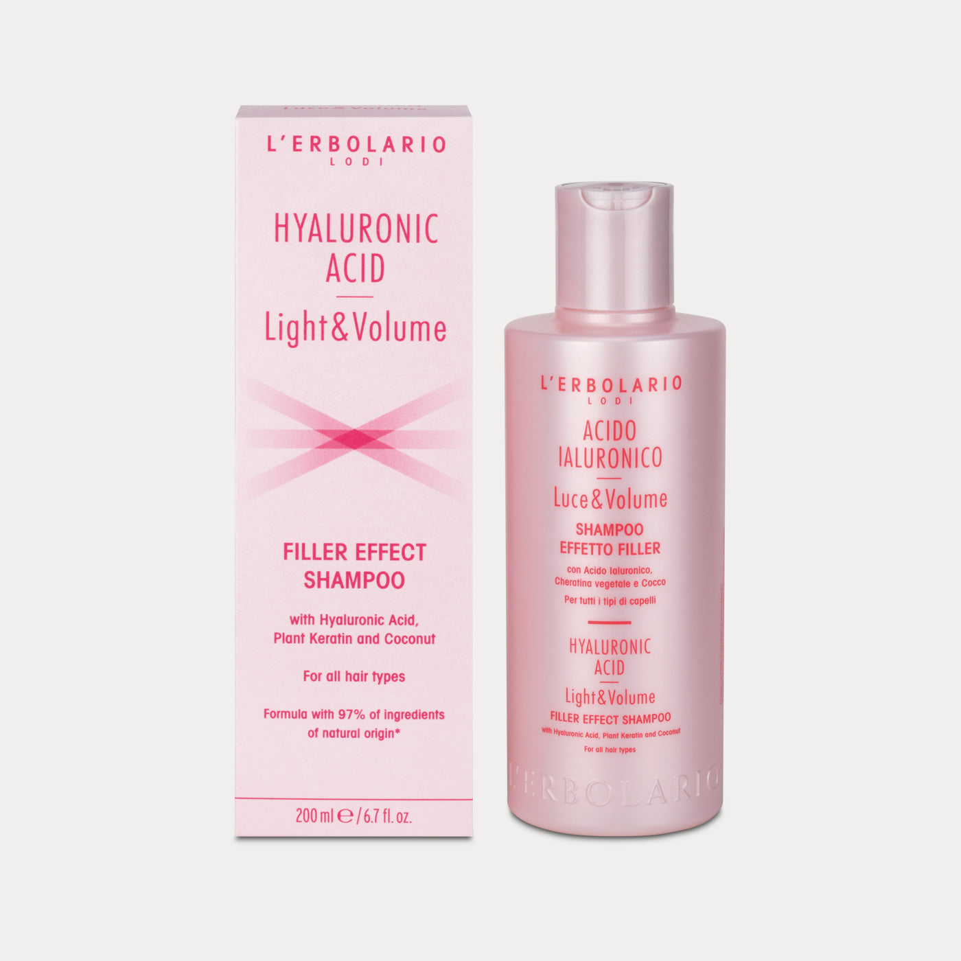Filler Effect Shampoo Hyaluronic Acid Light&Volume