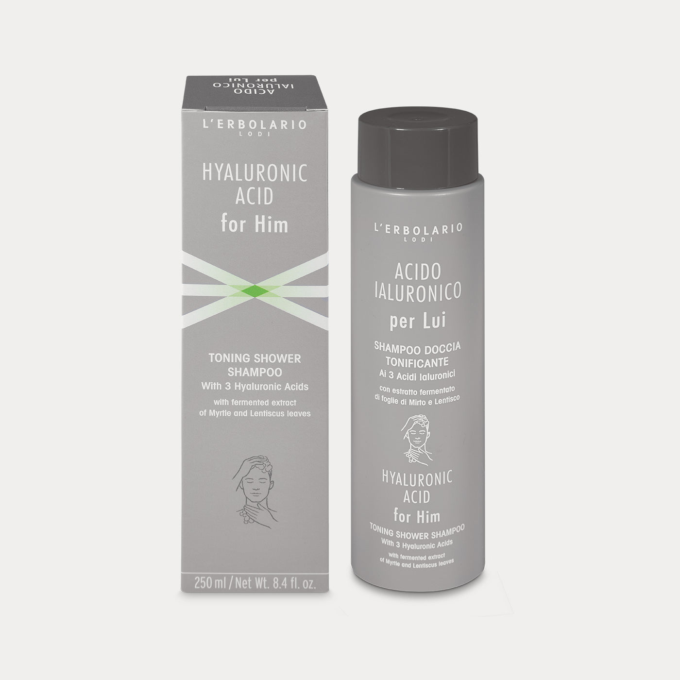 Toning Shower Shampoo Hyaluronic Acid for Him