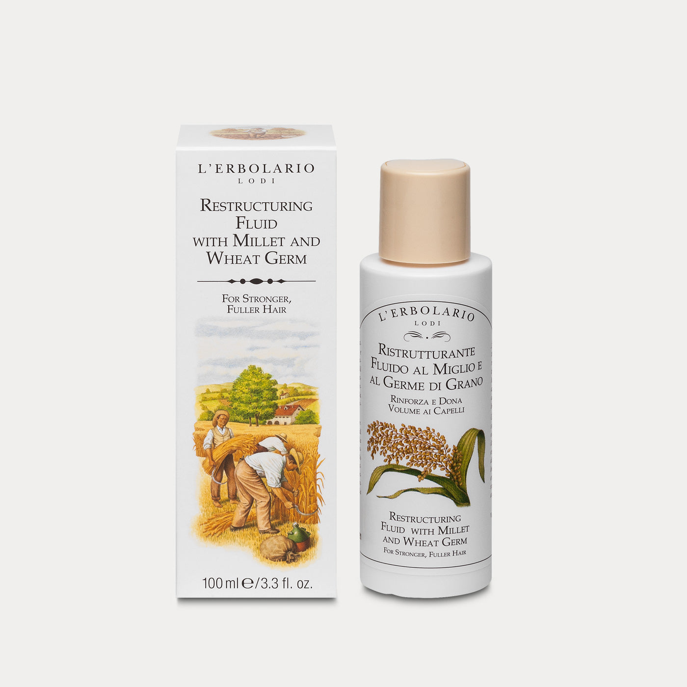 Restructuring Fluid with Millet and Wheat Germ