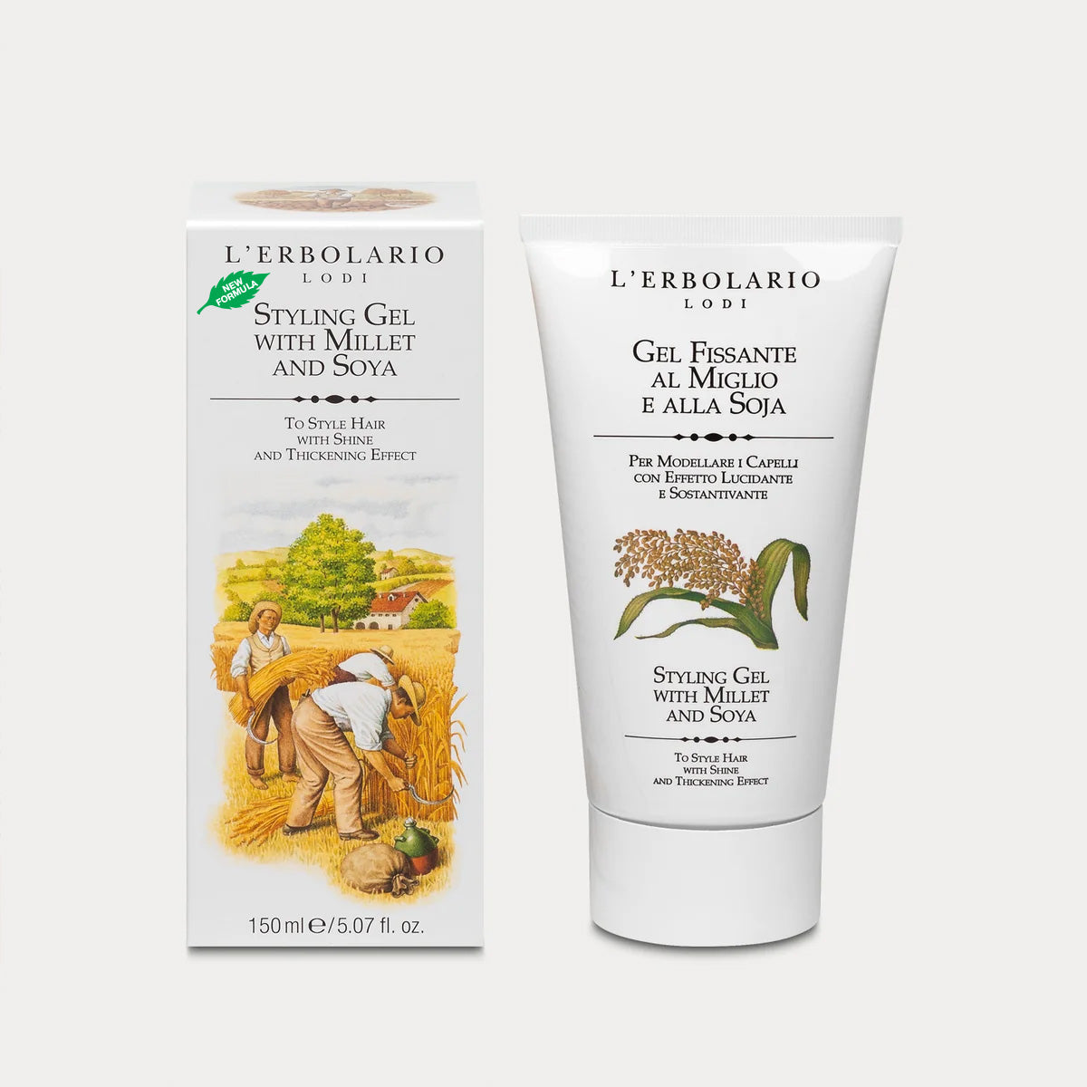 Styling Gel wit Millet and Soya
